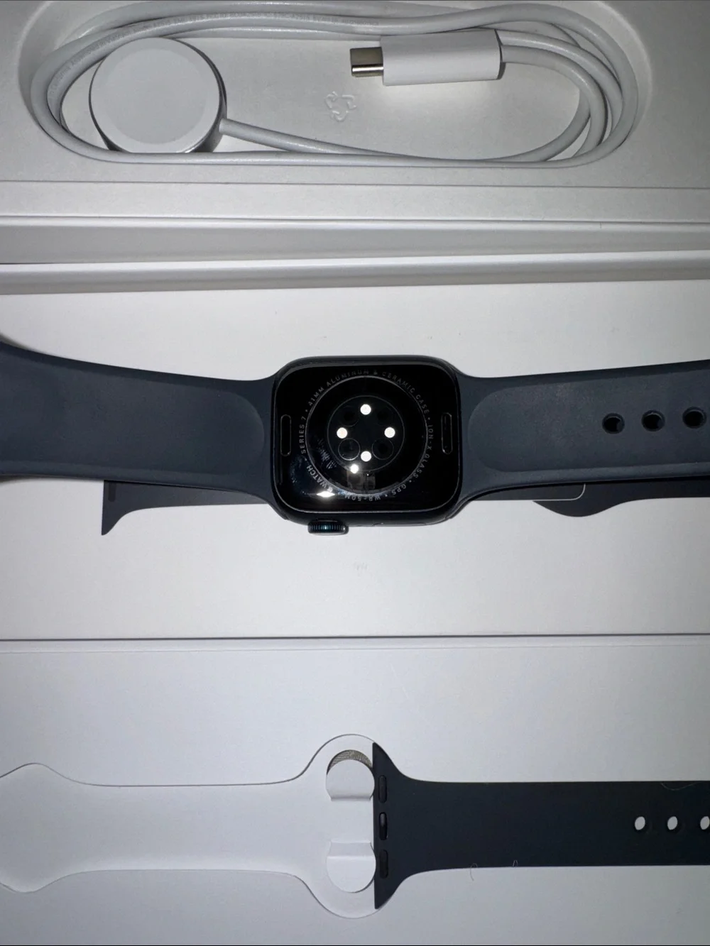 Apple smartwatch paired